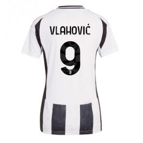 Juventus Dusan Vlahovic #9 Hemmatröja Kvinnor 2024-25 Kortärmad